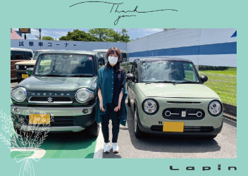 H様ラパンLC納車☆彡